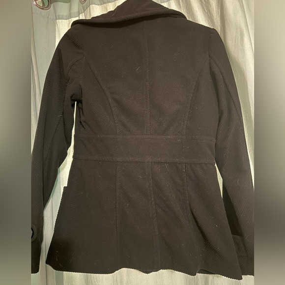 Black button front jacket forever 21 - Picture 3 of 4